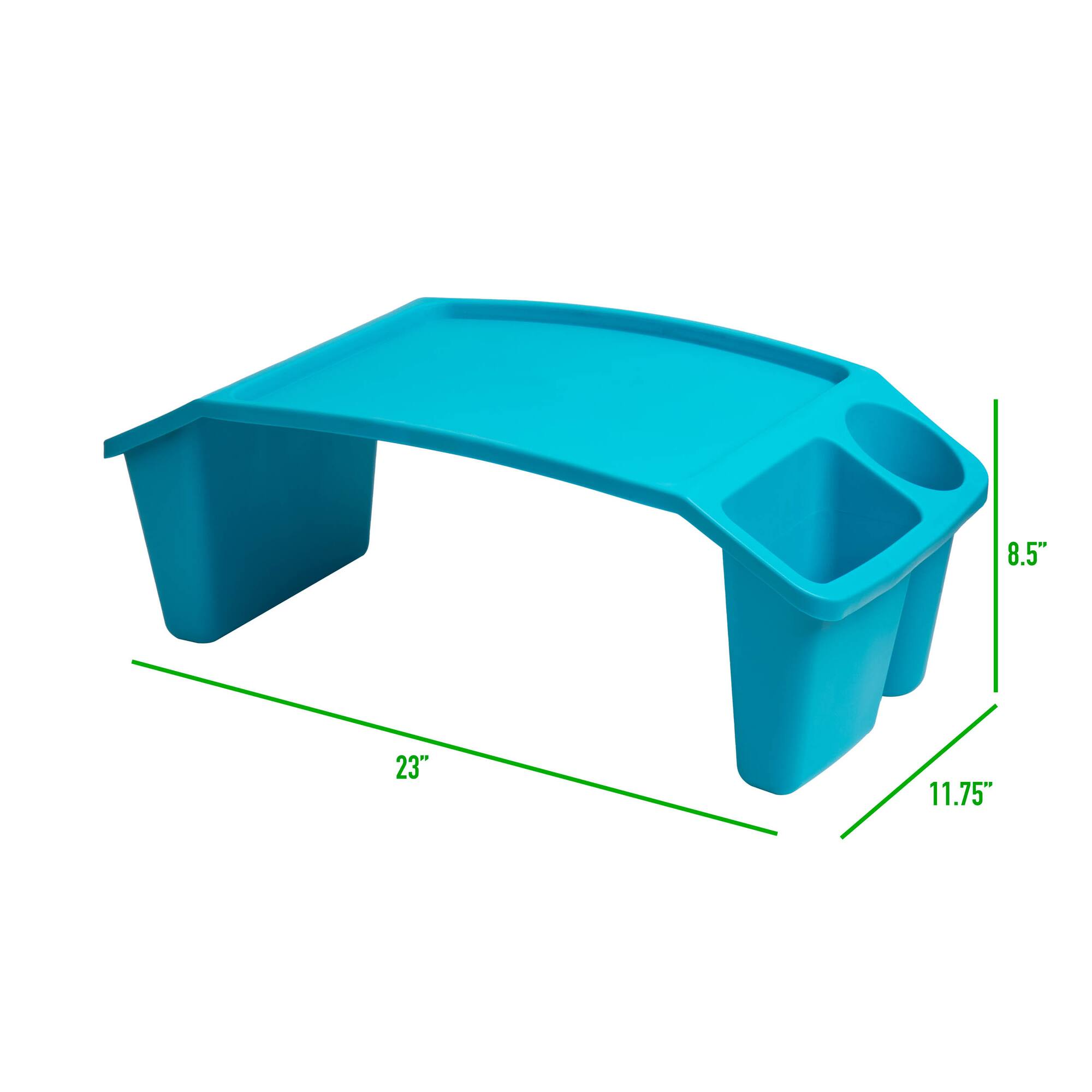 Mind Reader Kids’ Freestanding Portable Lap Desk With Side Pockets